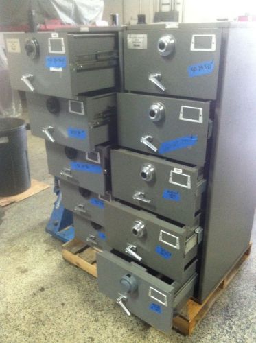 Mosler gsa 5 drawer file cabinet combination multi-locks legal security safe for sale