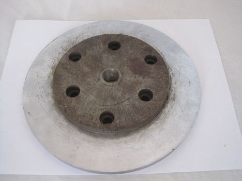 8&#034; Diameter Face Plate for a Metal Lathe Unknown Make &amp; Model