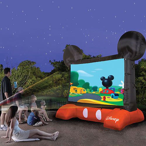 DISNEY INFLATABLE OUTDOOR MOVIE SCREEN KIDS PARTY VIDEO TV PLAY FUN