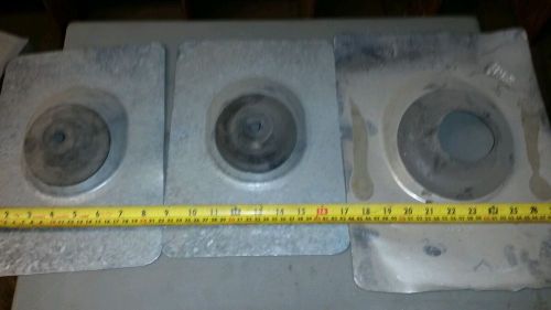 Roof boots For pipes through angle roof LOT OF 3