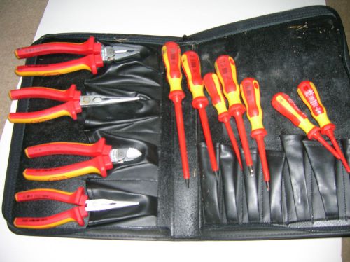 Ck tools insulating tool set  11 piece set  screwdrivers/plyers/cutters for sale