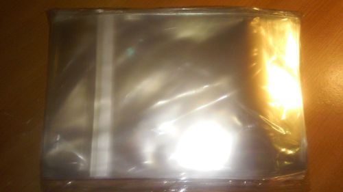500 Pack Quality Resealable DVD Slim Case 7mm Thin Plastic Wrap Sleeves Bags