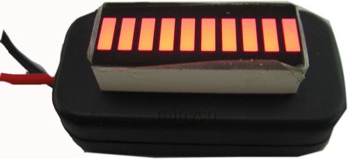 Red led precision 3-22v adjustable voltmeter power display  battery fuel gauge for sale