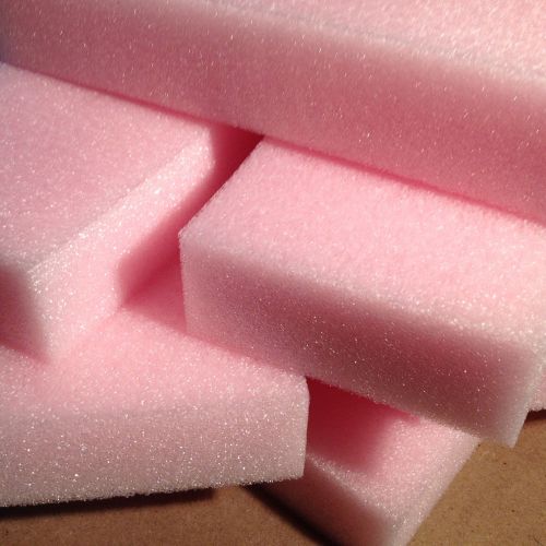12 Pads- 12-1/8&#034; x 5-1/8&#034; x 2&#034;- Foam Polyethylene Sheets Antisatic PE - 2.2 PCF