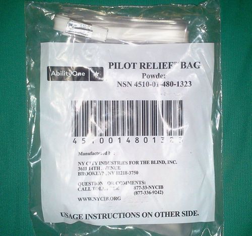 Brief relief disposable urinal pouch (powder) - surplus for sale