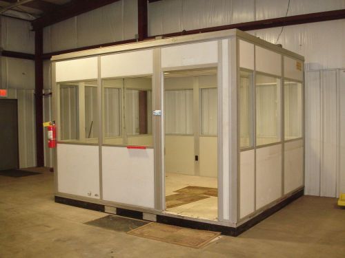 12&#039; x 10&#039; MODULAR INPLANT OFFICE SYSTEM 100% REUSABLE AND RELOCATABLE