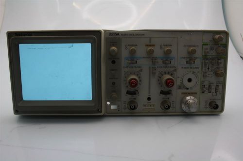 Tektronix 60MHz Oscilloscope 2215A Front Panel with control board