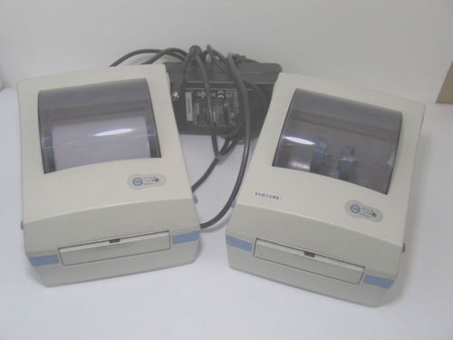 LOT (2) SAMSUNG BIXOLON MODEL SRP-770  POS THERMAL LABEL PRINTER USB/SERIAL/PARA