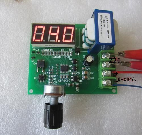 4-20ma signal generator 220V, manual , digital precision to 0.1MA