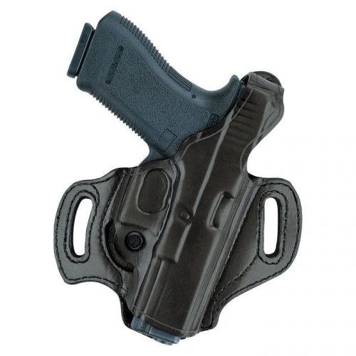 Aker H168BPRU-GL2930 Black Plain Right Handed Leather Holster Glock 29 30