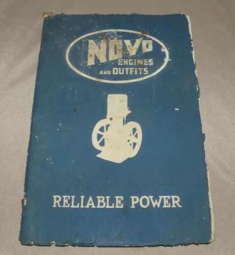 ANTIQUE 1916 NOVO ENGINES &amp; OUTFITS RELIABLE POWER CATALOG