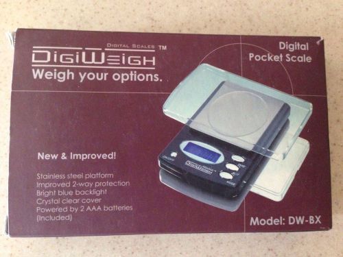DigiWeigh Digital Pocket Scale Model: DW-BX