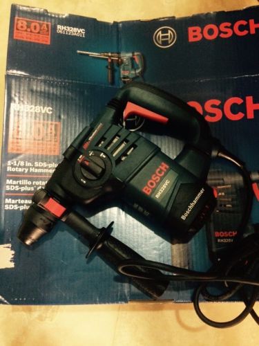 Bosch RH328VC  New 1 1/8&#034; SDS Plus  Rotaey Hammer Drill + Case.
