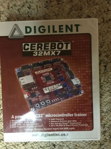 Digilent Cerebot 32mx7 with Microchip PIC32MX795F512L Development board