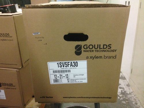 Goulds 1sv5fa30 5 stg esv stainless vertical water pump liquid end grundfos cr1 for sale