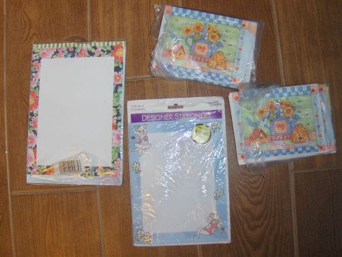 Lot of Stationery and Cards For Letters, Notes 27 Sheets 15 Env. 17 Cards 16 En