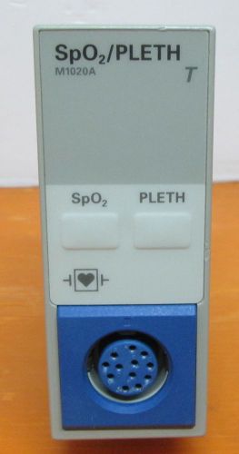 HP HEWLETT PACKARD SpO2/PLETH T MODEL M1020A SN 3638G35966