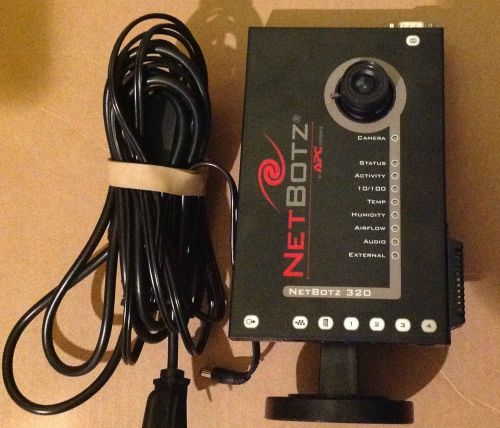 APC NETBOTZ 320 Camera w/ Power Adapter Used Good Condition