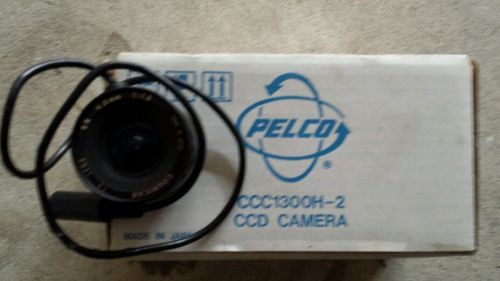 PELCO CCC1300H-2 CCD CAMERA with free lens