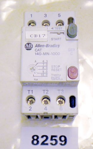 (8259) Allen Bradley Starter 3P 140-MN-1000