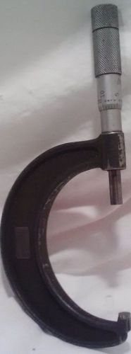 Vintage Lufkin Micrometer No. 1913  2 - 3 Inch Machinest Tool Made in U.S.A.-
							
							show original title