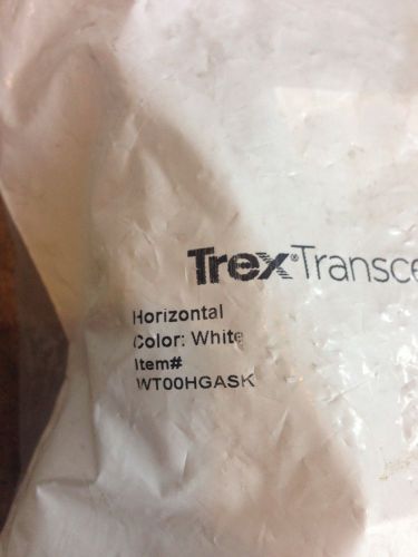Trex Transcend White Horizontal Gasket Kit WT00HGASK New