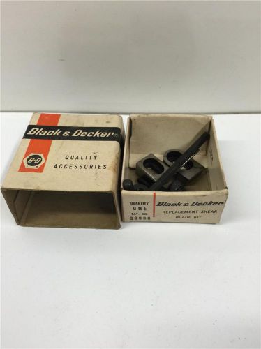 Black &amp; Decker Electric Tool Nibbler Cutting Dies Shear Blade Cutter Kit 33088