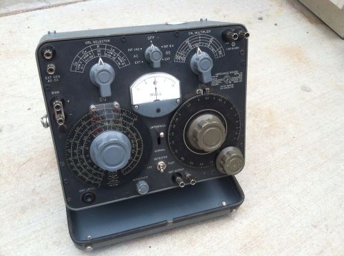 Vintage General Radio Company Impedance Bridge Model 1650-A