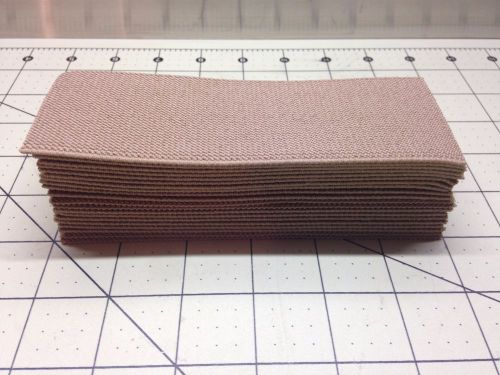 2&#034;x 6&#034; Mil Spec Tactical Elastic Strips - Pack of 20 - Coyote Brown