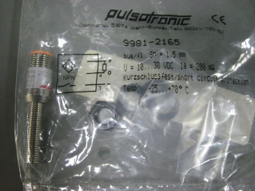 PULSOTRONIC PROXIMITY SWITCH #9981-2165 - NEW