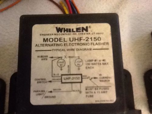 Whelen UHF-2150 Alternating Electronic Flasher ***FREE SHIPPING