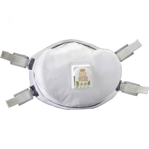 Particulate Respirator N100 3M Respiratory Protection 8233 051138541439
