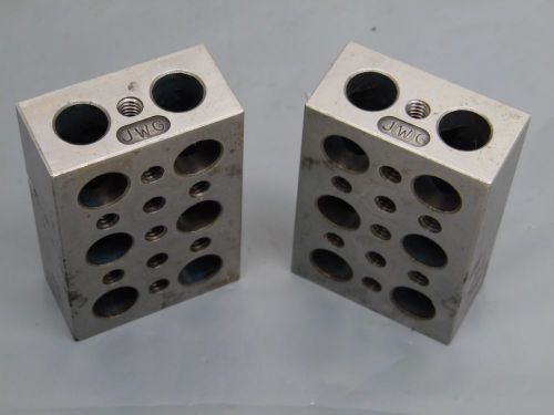 pair of MACHINIST toolmaker grinding  1-2-3 BLOCKS , MACHINIST MADE 1x2x3 #1