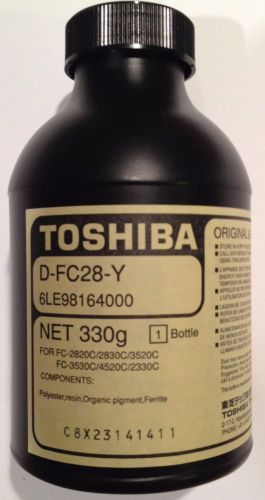 Toshiba e-Studio 2330c/2830c/3530c/4520c YELLOW Developer D-FC28-Y 6LH47947000