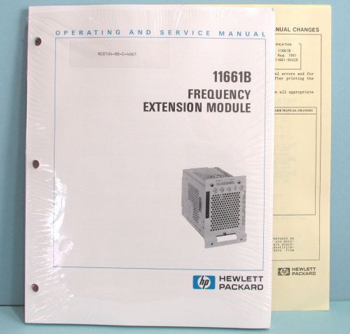 HP 11661B Frequency Extension Module Op and Service Manual PN 11661-90025 NOS