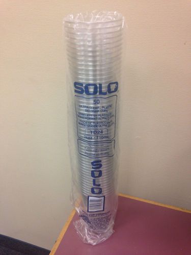 Clear 24oz Solo Cups 2/sleeves 200 cups total