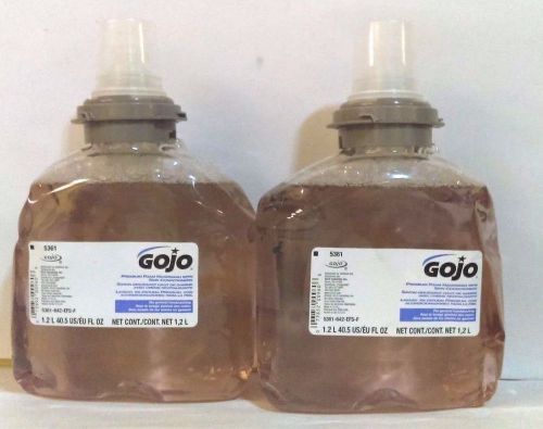 Gojo Premium Foam Hand Wash With Skin Conditioner  1.2L (Pack of 2)