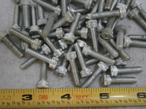 Cap Screw #10/24 x 3/4&#034; Long Socket Head Alloy Steel Zinc Plated Lot of 40 #5041