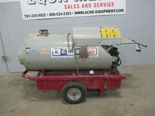 Used 2003 frost fighter ohv500 oil indirect fired heater  #4038 for sale