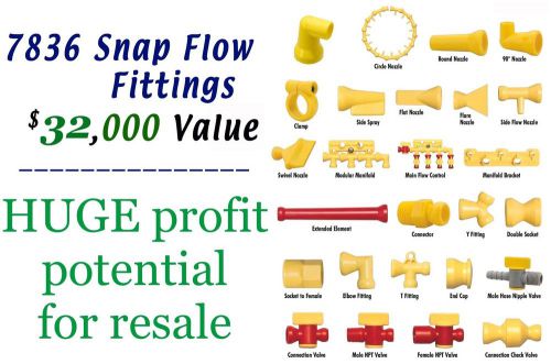 Bulk wholesale / resale lot - snap flow / jeton plumbing fittings - huge profits for sale
