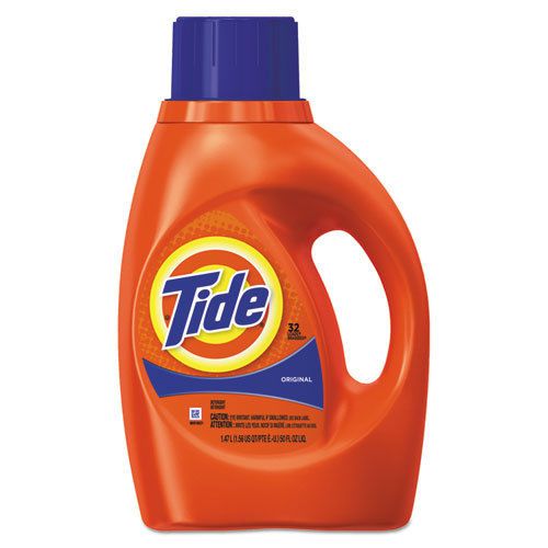Tide Ultra Liquid Tide Laundry Detergent, 50 oz Bottle, 6/Carton