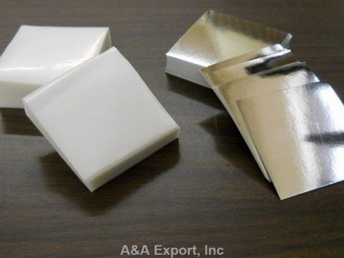 On Sale Now 3x3 Silver Foil Laminated Tabs 10,000 cts  A&amp;A Export Inc