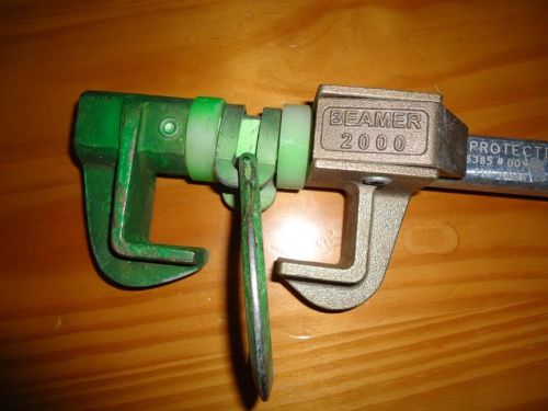 GUARDIAN BEAMER 2000 beam anchor beam clamp will fit up to 16&#034; beams