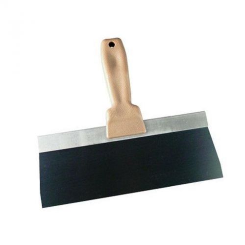 10&#034; Blue Steel Taping Knife, Plastic Handle Goldblatt Drywall Taping Knives