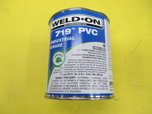 Weld-On 10156 Gray 719 Extra Heavy-Bodied PVC Professional Industrial-Grade