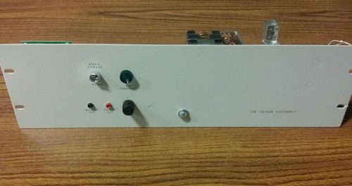 Power Conversion Products Low Voltage Disconnect Panel Model 8004822004 * NEW*