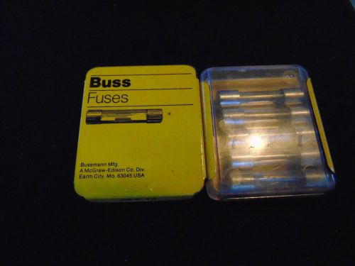 Bussmann  Buss Fuses / Glass Fuses. lot Of 10 SFE 14