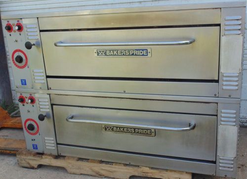 Bakers pride electric double deck pizza oven for sale