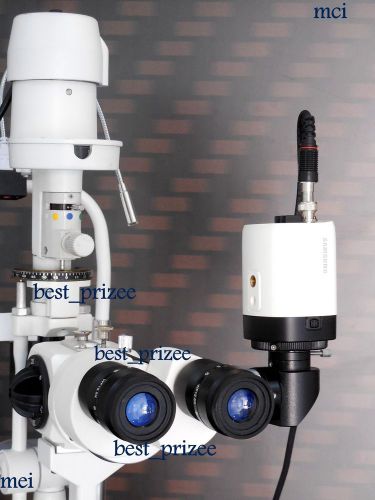 Slit lamp with ccd camera attachment for sale