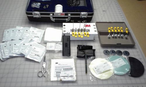 3m sc, fc &amp; st hot melt fiber optic kit for sale